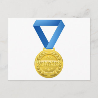 Postal medalla de oro