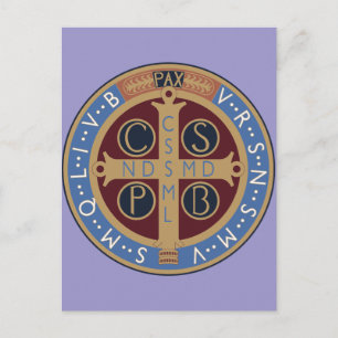 Postal Medalla de San Benito