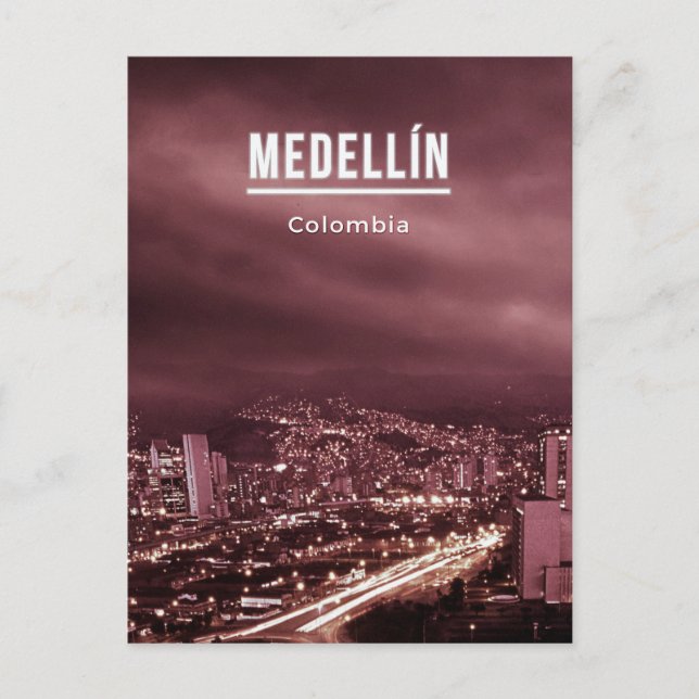 Postal Medellín Colombia (Anverso)