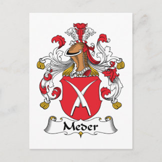 Postal Meder Family Crest