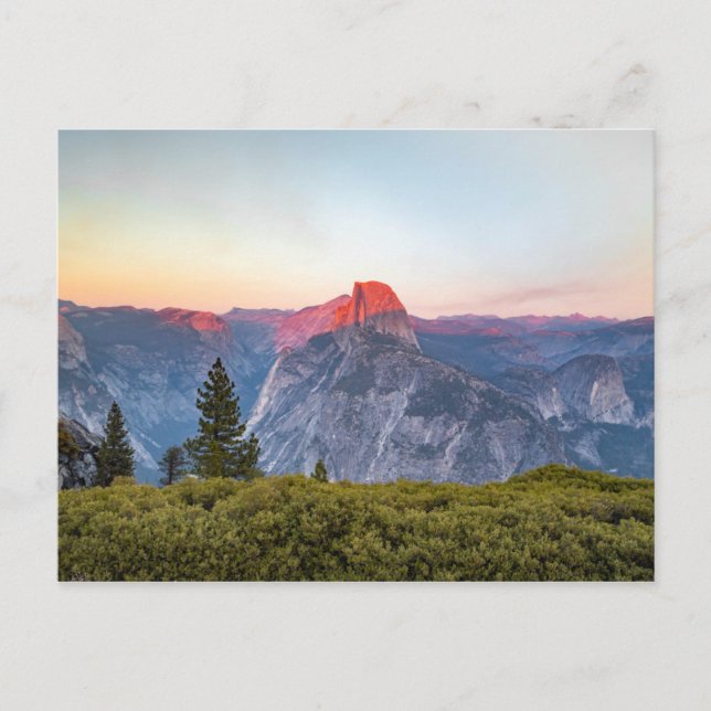 Postal Media Cúpula | Parque nacional Yosemite (Anverso)