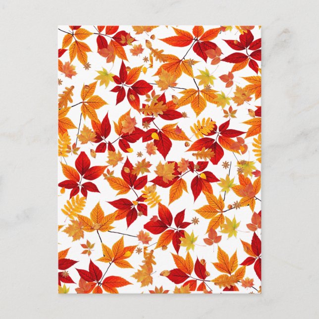 Postal Medianoche de otoño (Anverso)