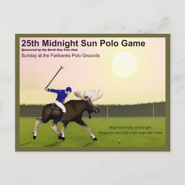 Postal Medianoche Sun Polo (Anverso)