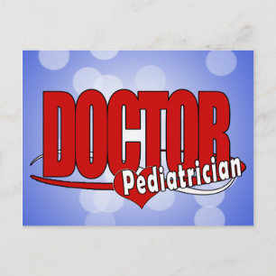POSTAL MÉDICA DE LOGO PEDIATRICIAN