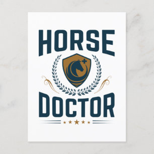 Postal Médica equino veterinario