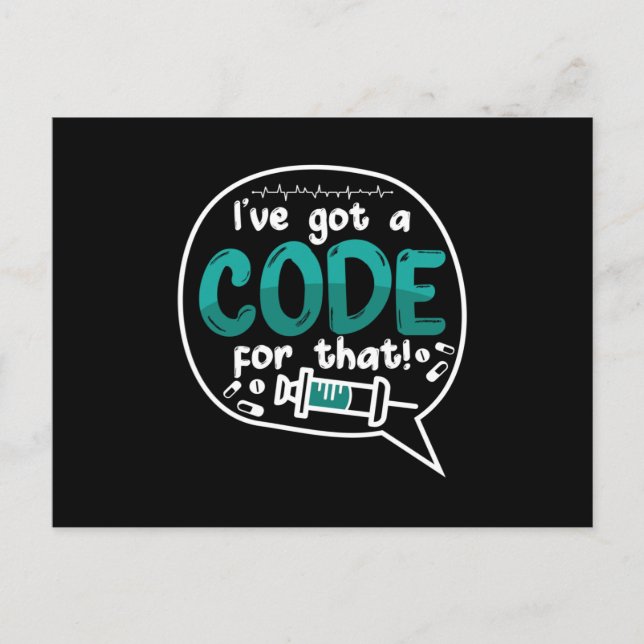 Postal Medical Code I've Got A Code For That ICD Coding (Anverso)