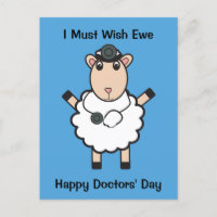 Médicas Día de Oveja Desear A Ewe Graciosamente Pe