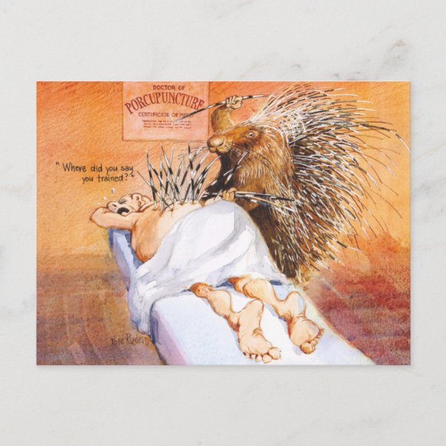 Postal Medicina experimental (Anverso)