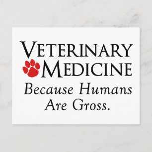 Postal Medicina veterinaria . ... ... Porque los seres hu