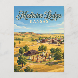 Postal Medicine Lodge, Kansas