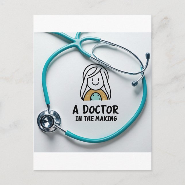 Postal Médico en formación (Anverso)