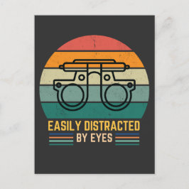 Postal Médico oftalmológico divertida