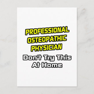 Postal Médico Osteopático Profesional .. Chiste