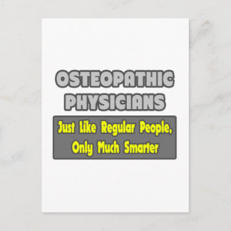 Postal Médicos osteopáticos... Más inteligente