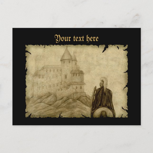 Postal Medieval (Anverso)