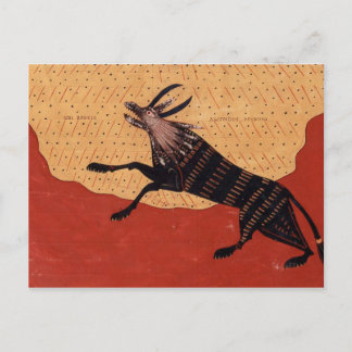 Postal Medieval beast