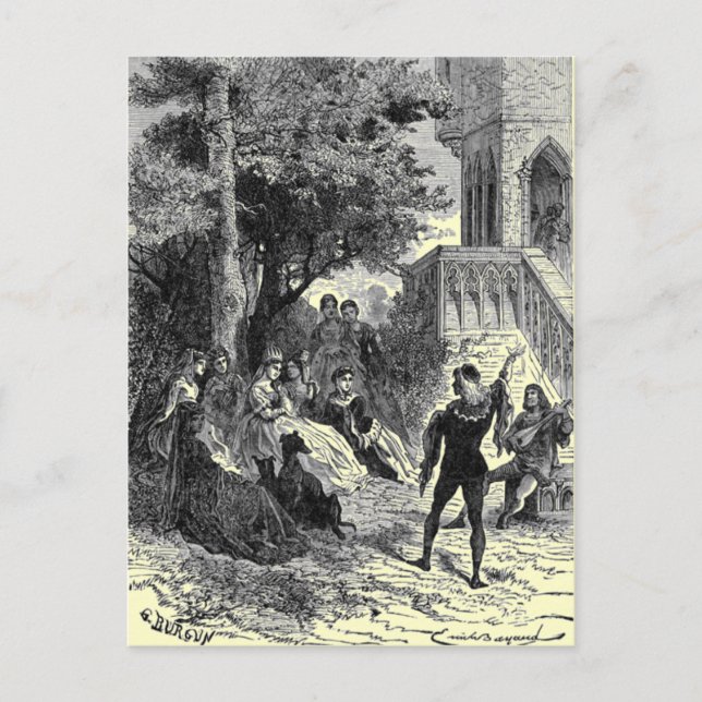 Postal Medieval Times (Anverso)