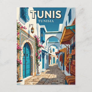 Postal Medina de Túnez Túnez
