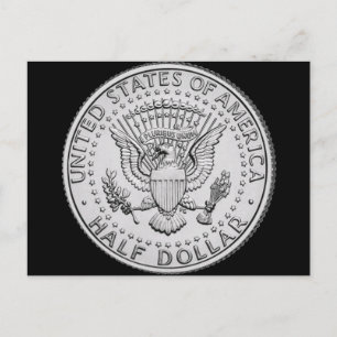 Postal Medio dólar de caza de foca grande de Estados Unid