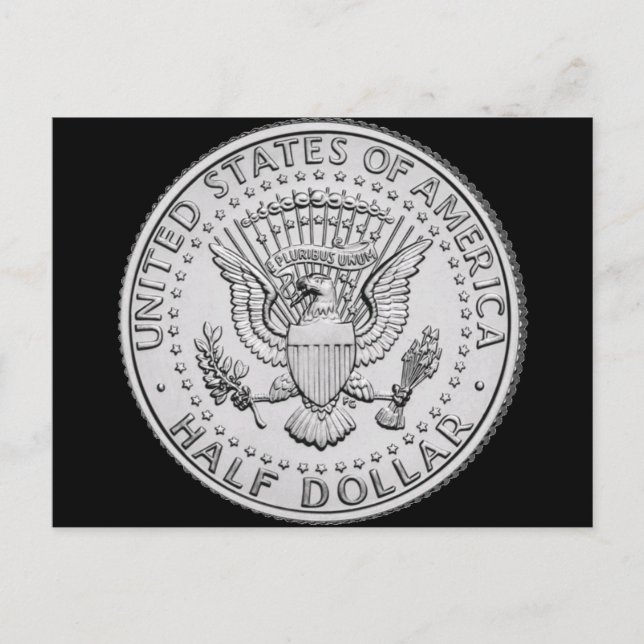 Postal Medio dólar de caza de foca grande de Estados Unid (Anverso)