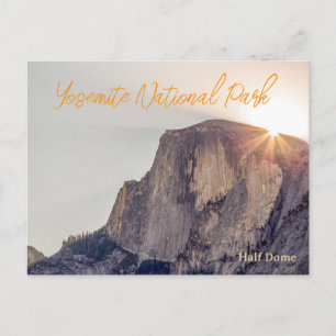 Postal Medio Domo Viaje a Yosemite