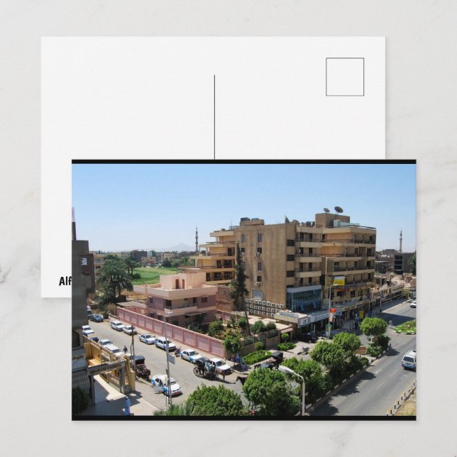 Postal Mediodía en Luxor (Anverso / Reverso)