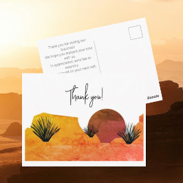 Postal Meditación de la Luna del Desierto Soothing Gracia