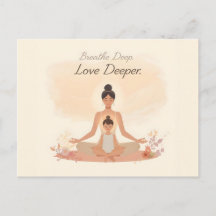 Meditación de Madre e Hijo Arte de Serenidad