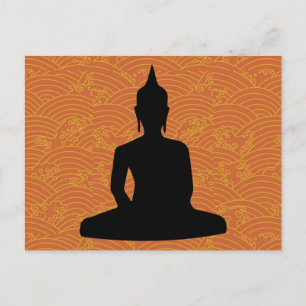 Postal Meditar al Buda