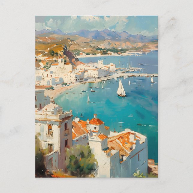 Postal Mediterranean Coast in Spain, Cartagena (Anverso)