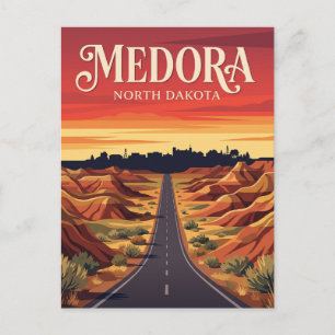 Postal Medora EE. UU.