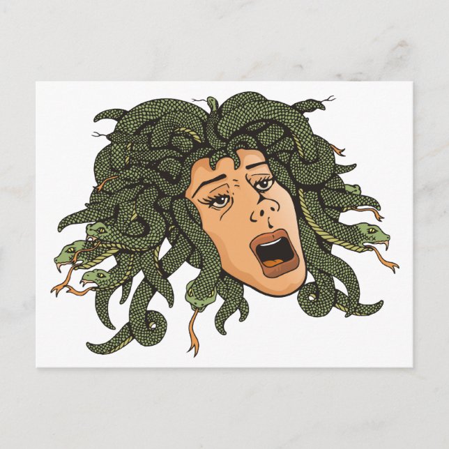 Postal Medusa Head (Anverso)