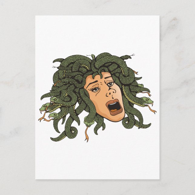 Postal Medusa Head (Anverso)