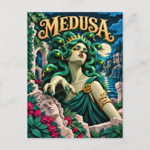 Postal Medusa, Monstruo de Corte de Papel