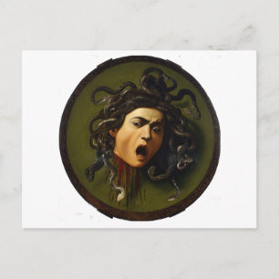 Postal Medusa por Caravaggio