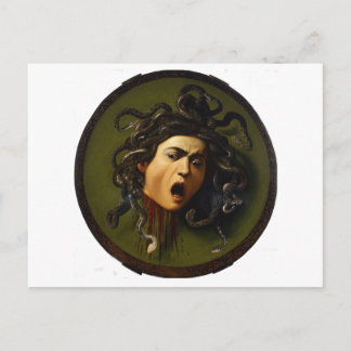 Postal Medusa por Caravaggio