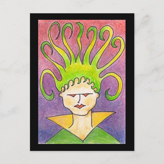 Postal Medusa Postcard (Anverso)