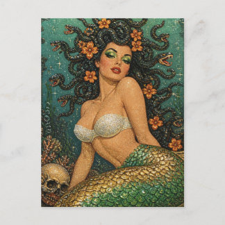 Postal Medusa Sirena