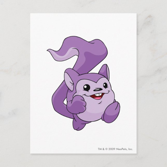 Postal Meerca Purple (Anverso)