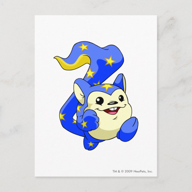Postal Meerca Starry (Anverso)