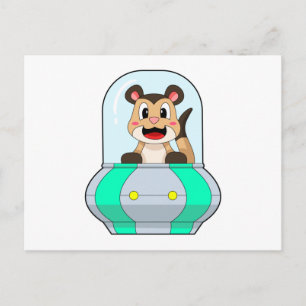 Postal Meerkat con submarino