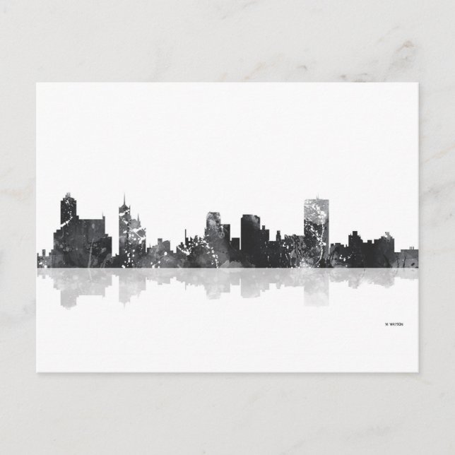 POSTAL MÉFIS, TENNESSEE SKYLINE (Anverso)