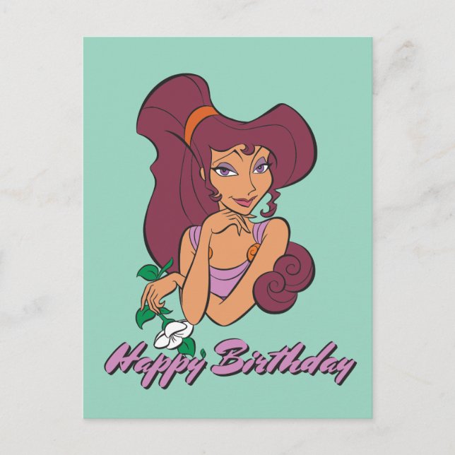 Postal Megara Goddess at Heart Postcard (Anverso)