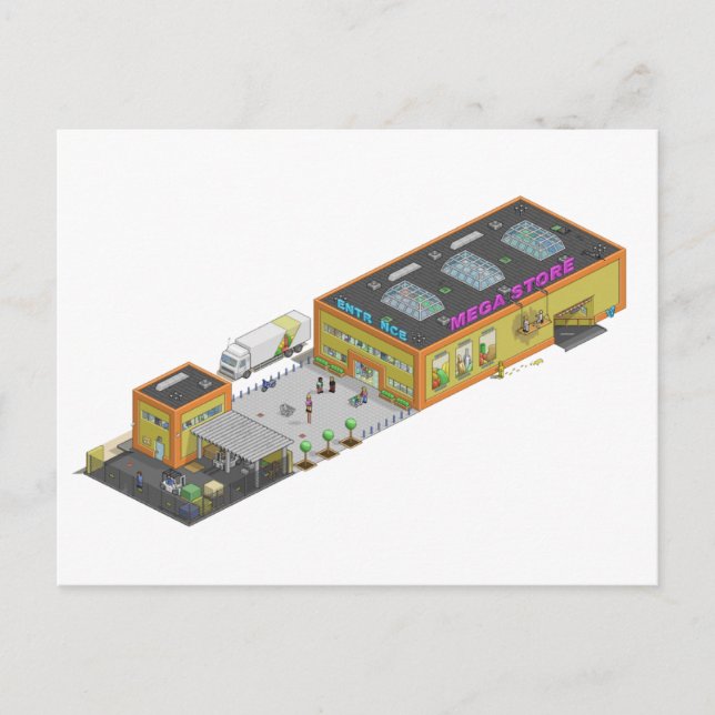 Postal Megastore (Anverso)