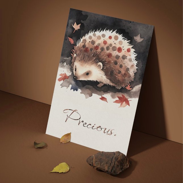 Postal Mein kleiner Igel-Freund „Zwergerl“ Postkarte  (Subido por el creador)