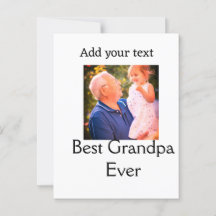 Mejor abuelo, abuelo, abuelo... foto de regalo tex