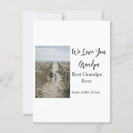 Postal mejor abuelo siempre abuelos foto regalos clásicos