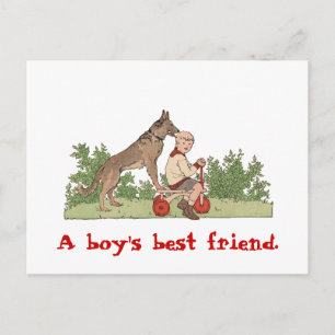 Postal "Mejor Amigo del Niño"