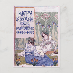 Postal Mejor Amigo Feminista