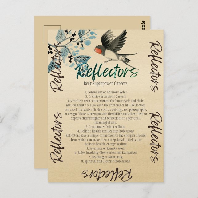 Postal Mejor carrera de superpotencia en reflectores (Anverso / Reverso)